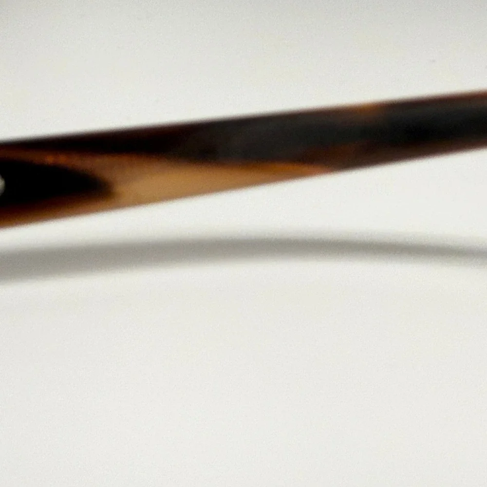 Marc Jacobs Eyeglasses Gold Tortoise Semi Rimless Rectangle 52-17 9 6
